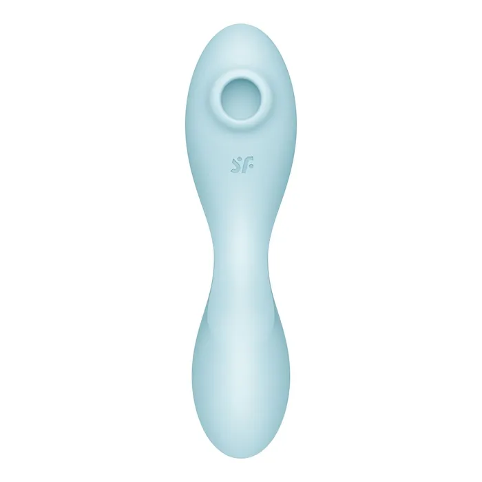 Vibrators | Satisfyer Succhia Clitoride Satisfyer Cruvy Trinity 5+ Azzurro Vibrators | Satisfyer Succhia Clitoride Satisfyer Cruvy Trinity 5+ Azzurro
