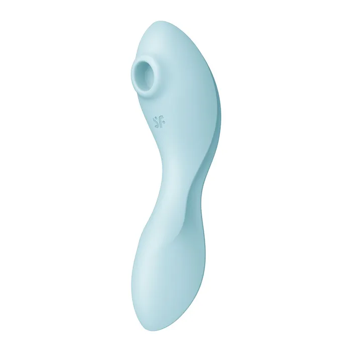 Vibrators | Satisfyer Succhia Clitoride Satisfyer Cruvy Trinity 5+ Azzurro Vibrators | Satisfyer Succhia Clitoride Satisfyer Cruvy Trinity 5+ Azzurro
