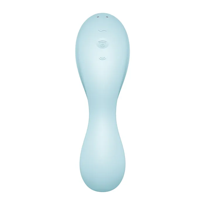 Vibrators | Satisfyer Succhia Clitoride Satisfyer Cruvy Trinity 5+ Azzurro Vibrators | Satisfyer Succhia Clitoride Satisfyer Cruvy Trinity 5+ Azzurro
