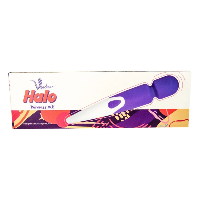 Vibrators | Voodoo Voodoo Halo Waterproof Wand 10x - Purple