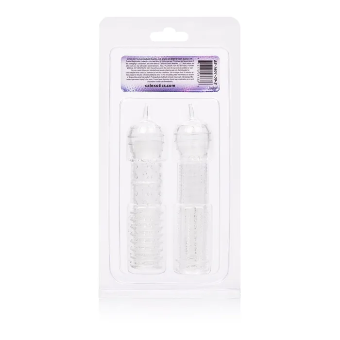 Silicone Sleeve 2 Pack California Exotic Male Sex Toys
